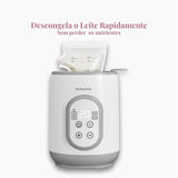 Aquecedor de Mamadeiras Multifuncional 8 em 1: Aquecimento Rápido, Descongelamento e Esterilização Segura