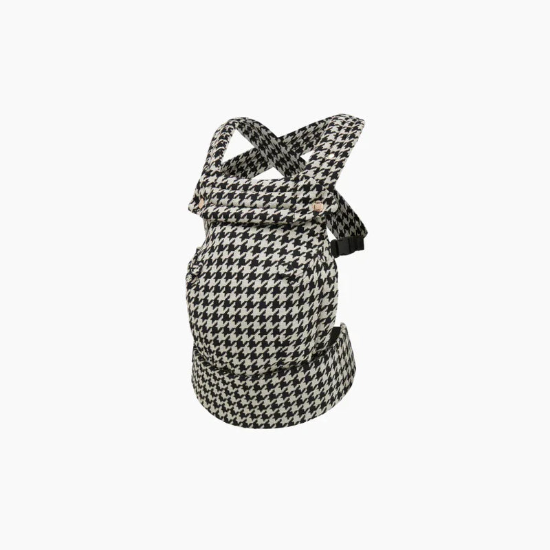 Arkemis Lumi Baby Carrier - Elegante e Confortável - Pied de Poule Preto