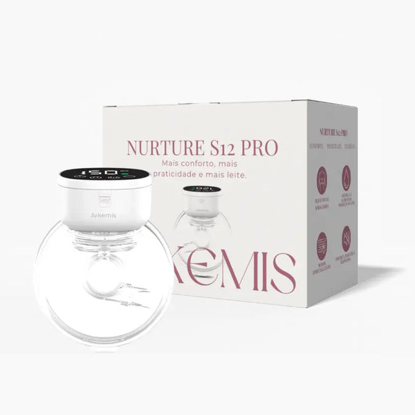 Nurture S12 Pro – Bomba Tira-Leite Automática | Mãos Livres e Ultra Conforto