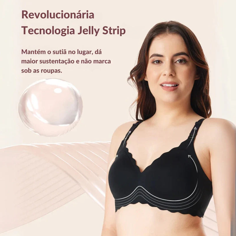 Sutiã de Amamentação Sem Costura – Ultra Conforto com Tecnologia Jelly Strip